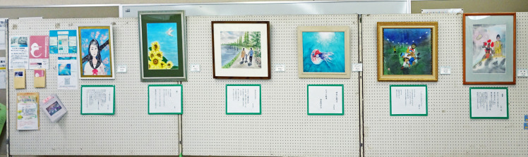 さがみ墨彩会パネル (さがみハート巡回展) さがみ墨彩会パネル (さがみハート巡回展)