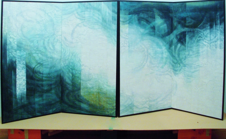 「Living WatersⅧ」　講師　戸田みどり