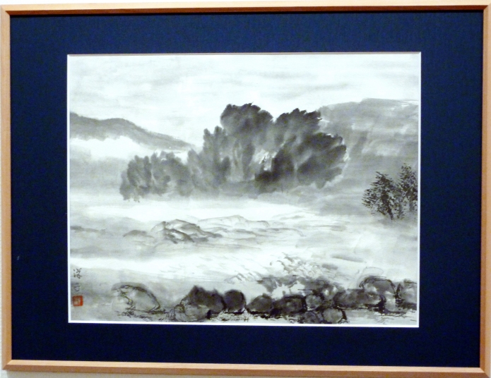 「夕靄」　安孫子洋子