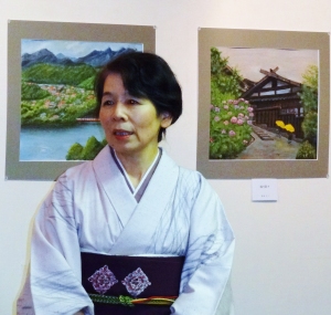 オープニングで挨拶　戸田みどり先生