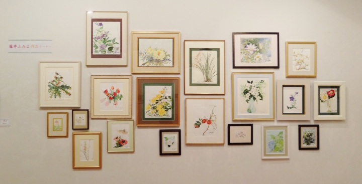 藤井先生　展示作品群１