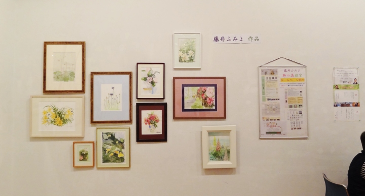 藤井先生　展示作品群２