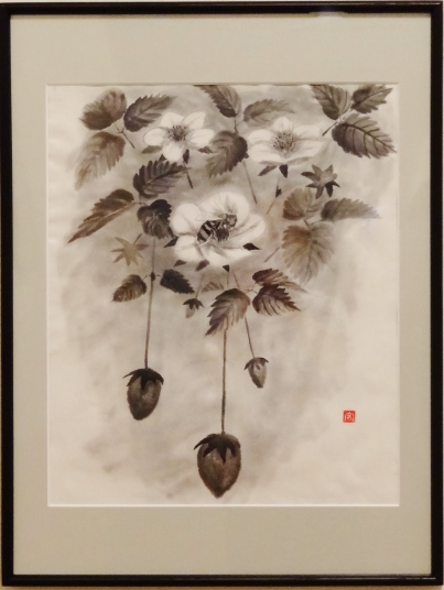 「いちご」　F8　高橋宏行