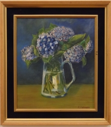 「あじさい」 F10 石坂和明 「あじさい」 F10 石坂和明