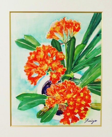 「君子蘭」　F10