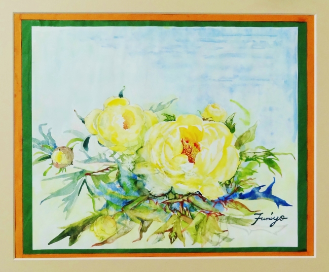 「黄牡丹」　Ｆ８