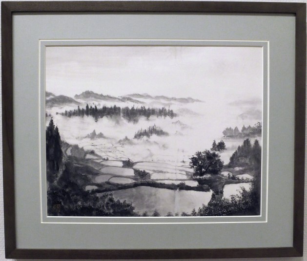 「棚田払暁」　河原公治