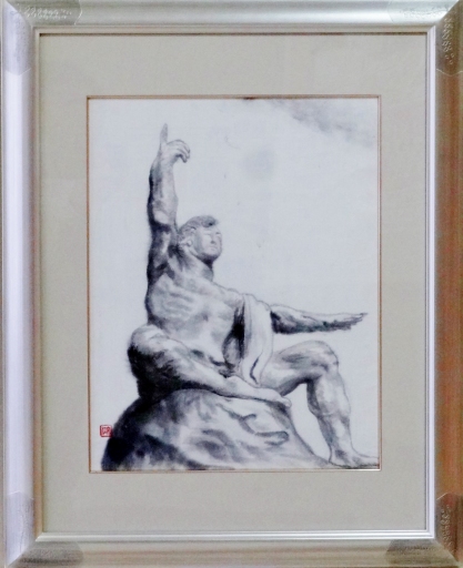 「祈り」　　F８　　須永文江