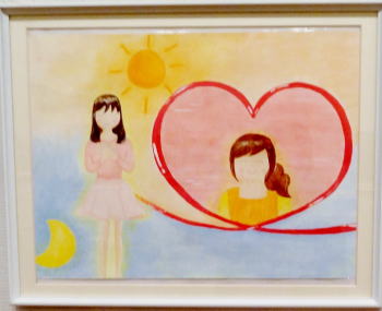 ＃３１　「母に送る詩」　詩：みほ　絵：相川（上溝南中学校）