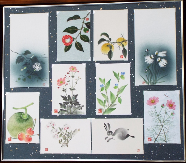 はがき絵色々　　植木克彦