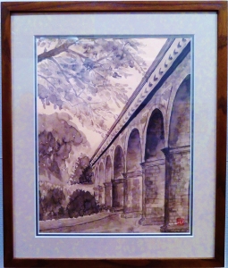 「水路閣」　須永文江