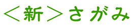 ＜新＞さがみ