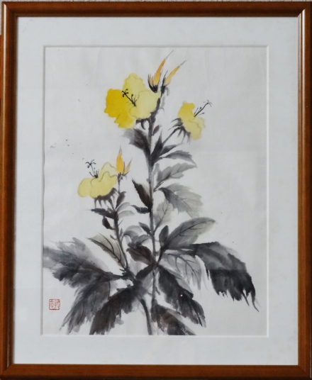 「宵待草」　F8