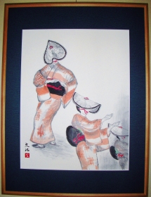 「風の盆」　須永文江