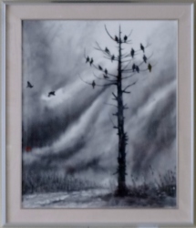 「夕靄」　　講師　松尾好高先生