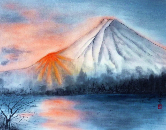 「新春」　　前島悦子