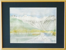 「大正池」　石坂和明