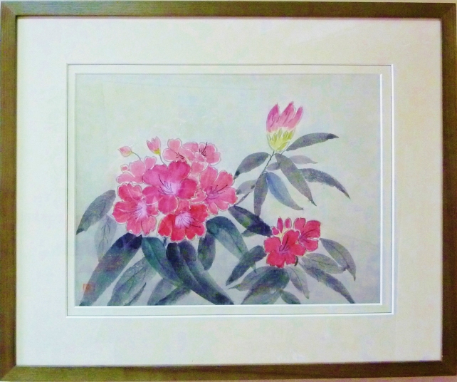 「早春」　柴日出子