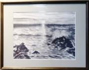 「夕陽」　Ｆ６　高橋宏行