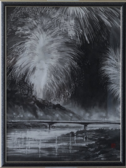 「水郷光照」　F12　松尾好高