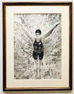 #61 「蝶舞水花賑」F10 河原公治 #61 「蝶舞水花賑」F10 河原公治