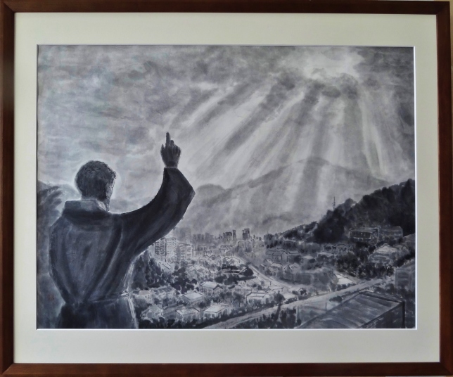 「光芒照長崎」　F30　河原公治