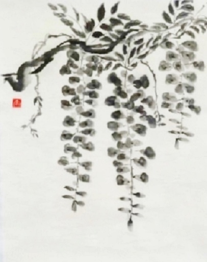 「藤」　F6　高橋宏行