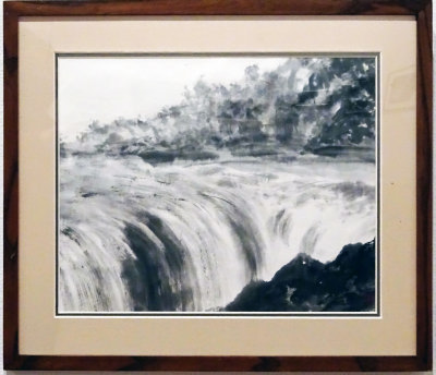 039「 瀑 」F8 須永文江 039「 瀑 」F8 須永文江