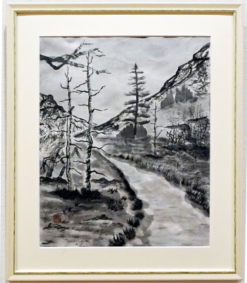 064「枯 木」F8 三浦 實 064「枯 木」F8 三浦 實