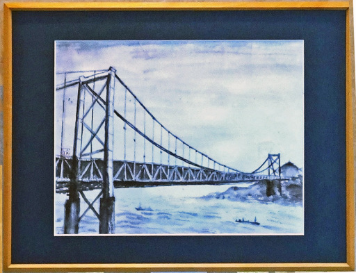 06「関門橋」F8 須永文江 06「関門橋」F8 須永文江