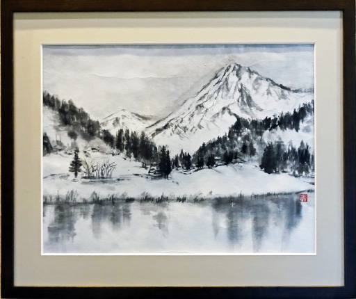 12「冬景 1」F8 近内文子 12「冬景 1」F8 近内文子