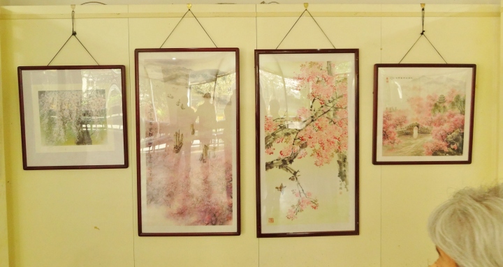 交流絵画展作品