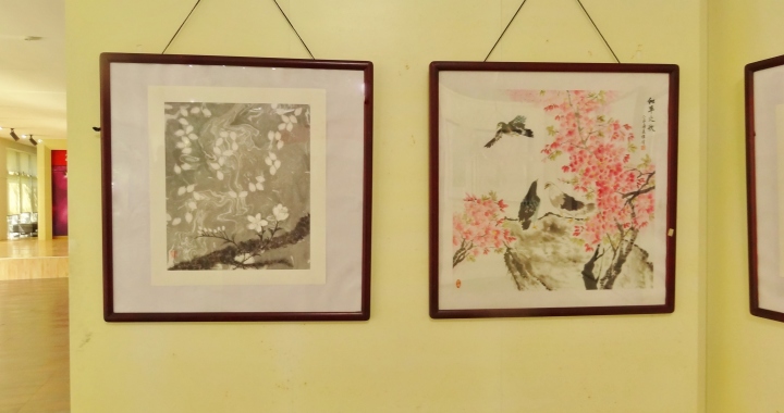 交流絵画展作品