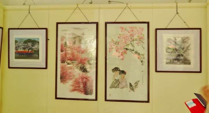 交流絵画展作品