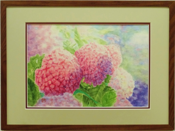 「あじさい」　河原公治