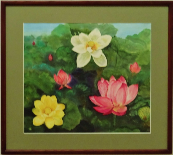 「蓮華三彩」　河原公治