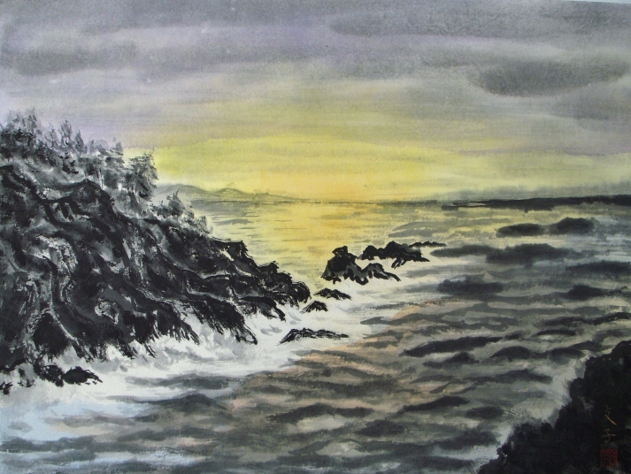 「すばらしい明日を君に」　詩：小林稔　絵：近内文子