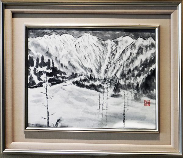 「上高地」　　石坂和明