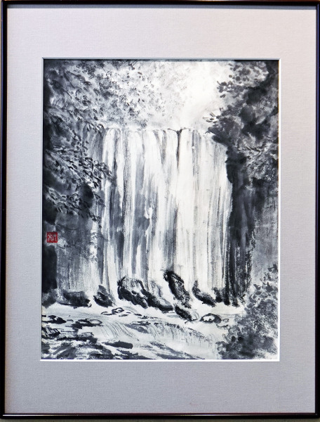 「不動滝」　近内文子