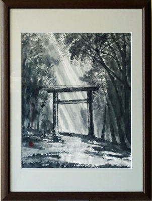 「参道」　F8　高橋宏行