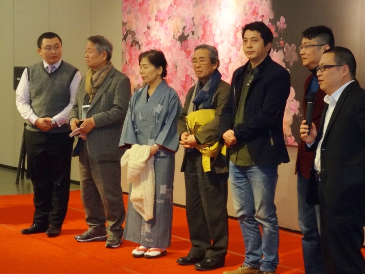 出品画家紹介（日本側：戸田・田澤先生）