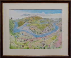 「相模川自然の村詩情（メルヘン）」　河原公治