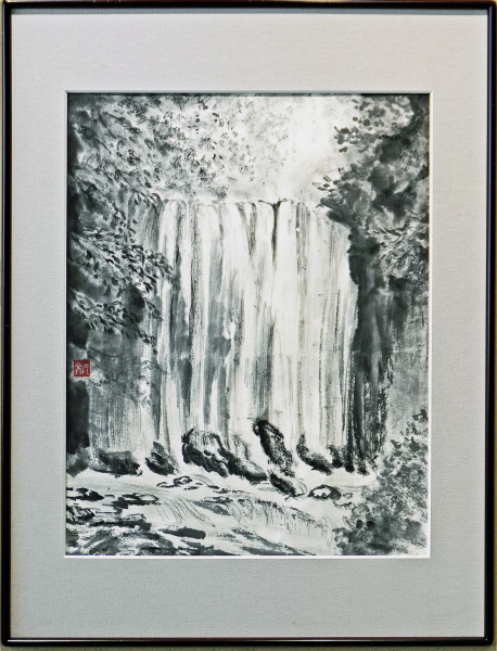 「不動滝」　　近内文子