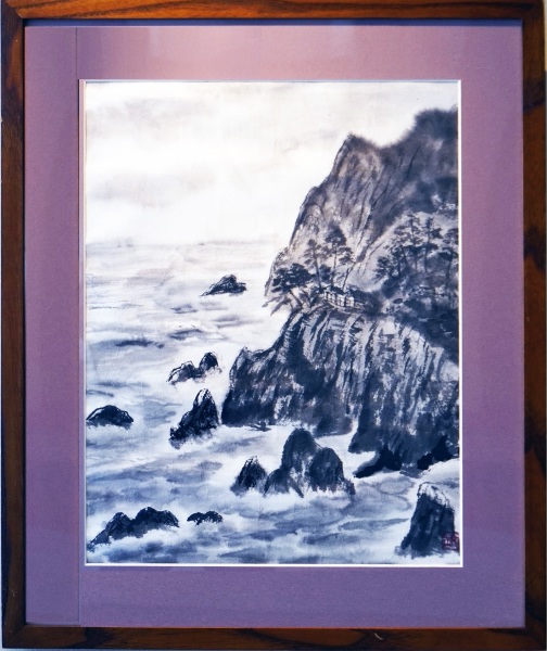 「海辺の風景」　　須永文江