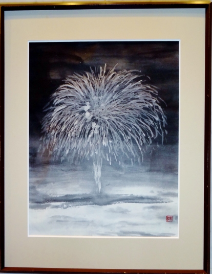 「夏の思い出」　F6　須永文江