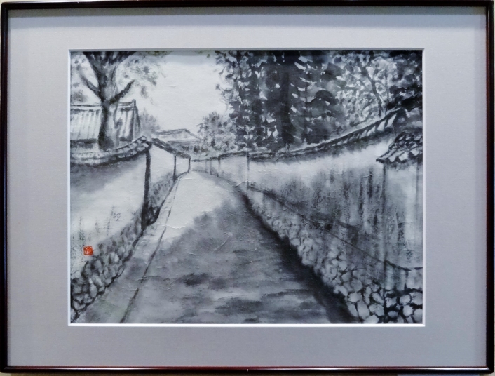 「路」　F8　近内文子