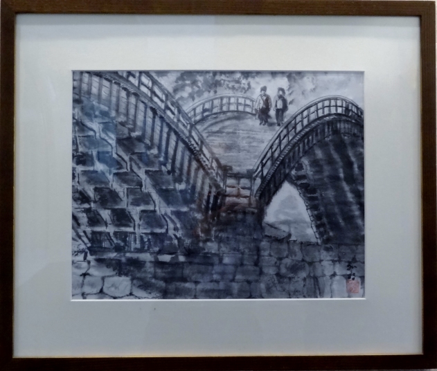 「錦帯橋」　F10　石坂和明