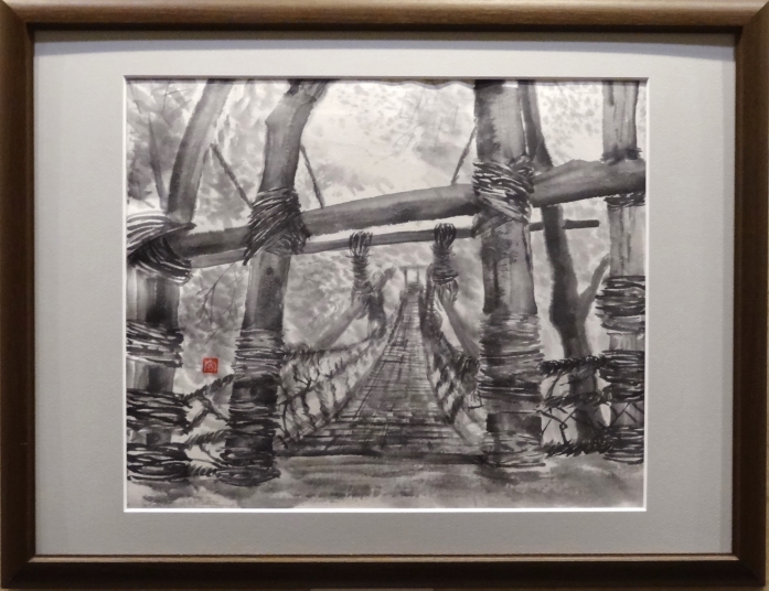 「かずら橋」　F8　高橋宏行