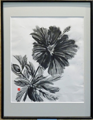 「ハイビスカス」　F８　高橋宏行