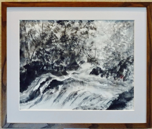 「清涼」　F８　須永文江